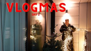 VLOGMAS DAY 2  GETTING MY FIRST REAL CHRISTMAS TREE  MARY BEDFORD [upl. by Reviere]