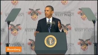 Obama at West Point America Must Lead the World [upl. by Llerdnod524]