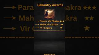 Explained Gallantry Awards shorts [upl. by Idelia]