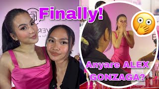 LETISHA MEETS ALEX GONZAGA My First Makeup Event [upl. by Sanford]