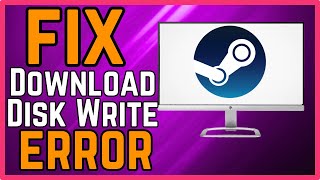 Steam  How To Fix Disk Write Error 2024 [upl. by Ainecey]