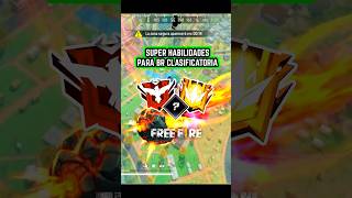 las MEJORES HABILIDADES para BR CLASIFICATORIA en FREE FIRE 2023  MEJORES HABILIDADES 2023 [upl. by Hermie826]