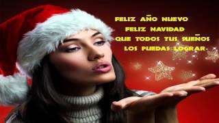 FELIZ AÑO NUEVO FELIZ NAVIDAD CANTADA POR TATIANA [upl. by Ardnahs]