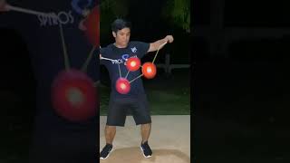 Itachis Sharingan in Real Life Diabolo Trick [upl. by Eriha890]