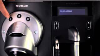 Nespresso Gemini CS200 CS220 CS203 amp CS223 PRO How To  Descaling [upl. by Ahsatal]