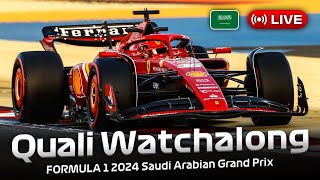 LIVE FORMULA 1 Saudi Arabian Grand Prix 2024  QUALIFYING Watchalong  Live Timing [upl. by Lederer765]