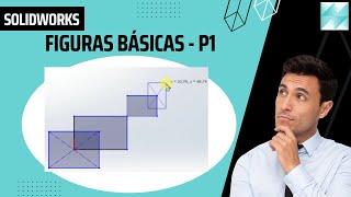 3 CROQUIS BÁSICO PARTE 1  TUTORIAL SOLIDWORKS👌 [upl. by Nosmoht806]