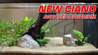 NEW AQUARIUM  CIANO AQUA LED 60 LITRE FISH TANK UNBOXED AND STOCKED [upl. by Tuesday]