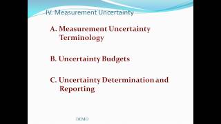 Certified Calibration Technician Trainingmp4 [upl. by Cheke]