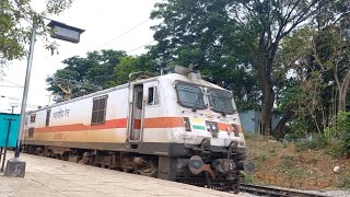 Arrival of Mysuru MYS  Kochuveli KCVL Express at Kengeri Railway Station  Train number 16315 [upl. by Lahcym]