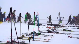 Unusual Ski and Snowboard Race  Red Bull Home Run 2014 [upl. by Esinrahs]