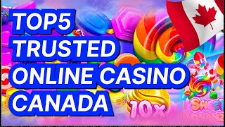 TOP 5 The most legit Canada casino online Rating online trusted casino Canada [upl. by Laughton]