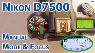 Nikon D7500 How to work with manual exposure [upl. by Lluj582]