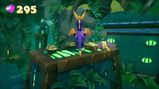 Spyro Reignited Trilogy Terrace Village  trophy Rocketeer  Light 3 Fireworks in 15 seconds [upl. by Tnert]