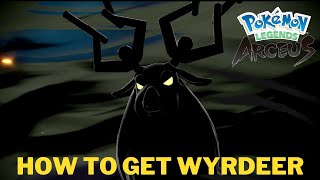 How to get Wyrdeer  Pokemon Arceus [upl. by Yekcir]