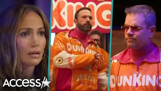 Ben Affleck Joined By Jennifer Lopez Matt Damon amp More For Epic Dunkin’ Super Bowl Ad [upl. by Ynaoj]