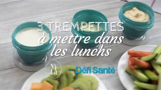 Trempette pour légumes et fruits  3 idées rapides [upl. by Rehpotsihc]