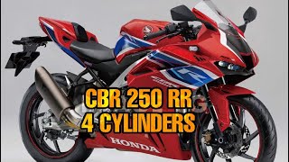 2021 HONDA CBR250RR 4 CYLINDERS HOT RUMORS [upl. by Valdas]