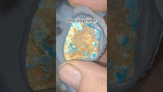 Two Faced Roystwana Turquoise Agate lapidary artist jewelry create minecraft rough JustSandi [upl. by Ignatius]