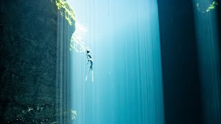 Freediving Australias Secret Sinkholes [upl. by Aneehsat]