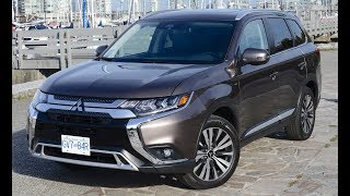 2019 Mitsubishi Outlander GT SAWC Design Interior and Driving [upl. by Islehc]