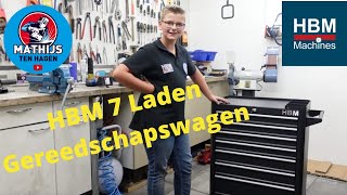 HBM 7 Laden Gereedschapswagen [upl. by Nodnahs551]