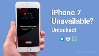 iPhone 7 Unavailable How to Unlock iPhone 7 without iTunes or Passcode If Forgot [upl. by Dustman]