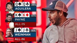 Heartbreak in the Biggest World Series of Poker Main Event in History INSANE HAND [upl. by Sitelc]