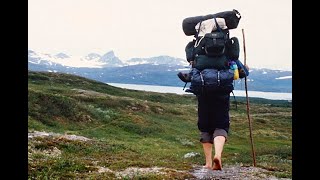 Hiking in Lapland Mavasjaure Pieskehaure Sulitjelma trekking [upl. by Fried]