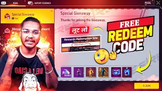 Free Fire Free Rare Items Redeem Code 🥳 [upl. by Millisent]