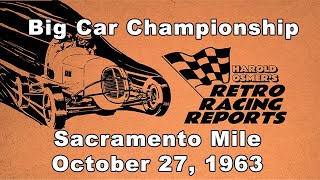 Sacramento Big Cars October 27 1963 ep 010 [upl. by Alue785]