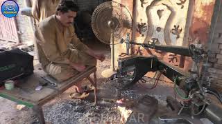 amazing gun skill process  amazing gun making and gun manufacturing  frame manufacturing Peshawar [upl. by Windy]