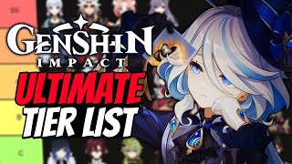 GENSHIN IMPACT ULTIMATE 50 F2P Tier List C0 4 Stars Only [upl. by Bayard705]