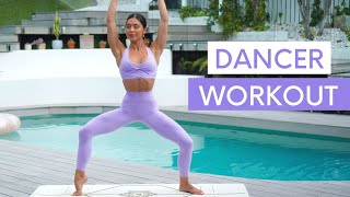 35 MIN DANCER PILATES WORKOUT  Full Body Sculpt No Equipment [upl. by Rosena41]