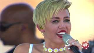 Miley Cyrus iHeartRadio 2013 Wrecking Ball [upl. by Phia85]