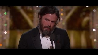 Casey Affleck wins Best Actor [upl. by Annoet]