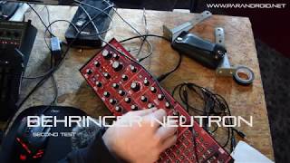 Behringer Neutron Second test hands on [upl. by Ermeena]