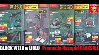 Lidl BLACK WEEK  Nowy Katalog Narzędzi PARKSIDE w Promocyjnych Cenach  Gazetka Listopad 2023 [upl. by Dadelos]