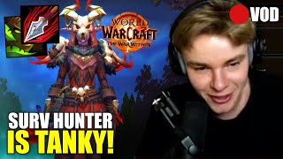 Survival Hunter Is AWESOME The War Within PvP FULL VOD [upl. by Eldwun]