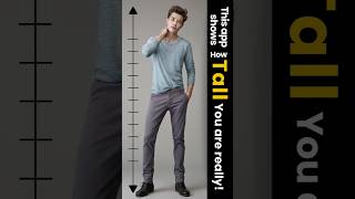 Check Real Height Instantly Using AI  Height Predictor [upl. by Yrrehs]