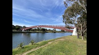 Pipemakers Park and Maribyrnong River Loop Walk Maribyrnong [upl. by Stempson]