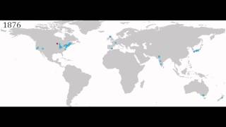 World dams since 1800 [upl. by Yarehs]