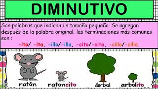 Diminutivo y Aumentativo [upl. by Idnim623]