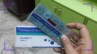 Cilnep  Cilnidipine amp Telmisartan Tablets Uses In Hindi  Cilnep T TABLET Uses In Hindi [upl. by Llevrac432]