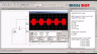 Amplitude Modulation Practical Simulation on Multisim AM [upl. by Hernando]