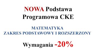 Zmniejszenie wymagań egzaminacyjnych od 1 września 2024 [upl. by Katusha]