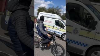 🐷 bikelife moto crosser dirtbike bike motocross police uk surron ebike [upl. by Irrabaj]