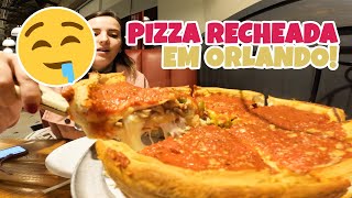 Pizzaria Giordanos em Orlando [upl. by Eened]