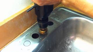 Drilling Large Holes in Stainless Steel the Easy Way [upl. by Itsirc328]