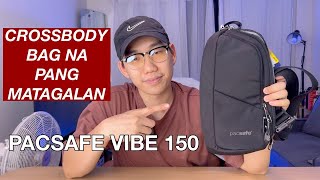 2024 PACSAFE VIBE 150  PERFECT SLINGPACK CROSSBODY BAG  TAGALOG pacsafe [upl. by Lewes80]